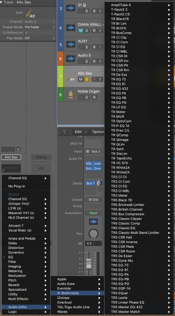 Third Party Plugins in Logic Pro X 김형태교수의 세상사는 이야기